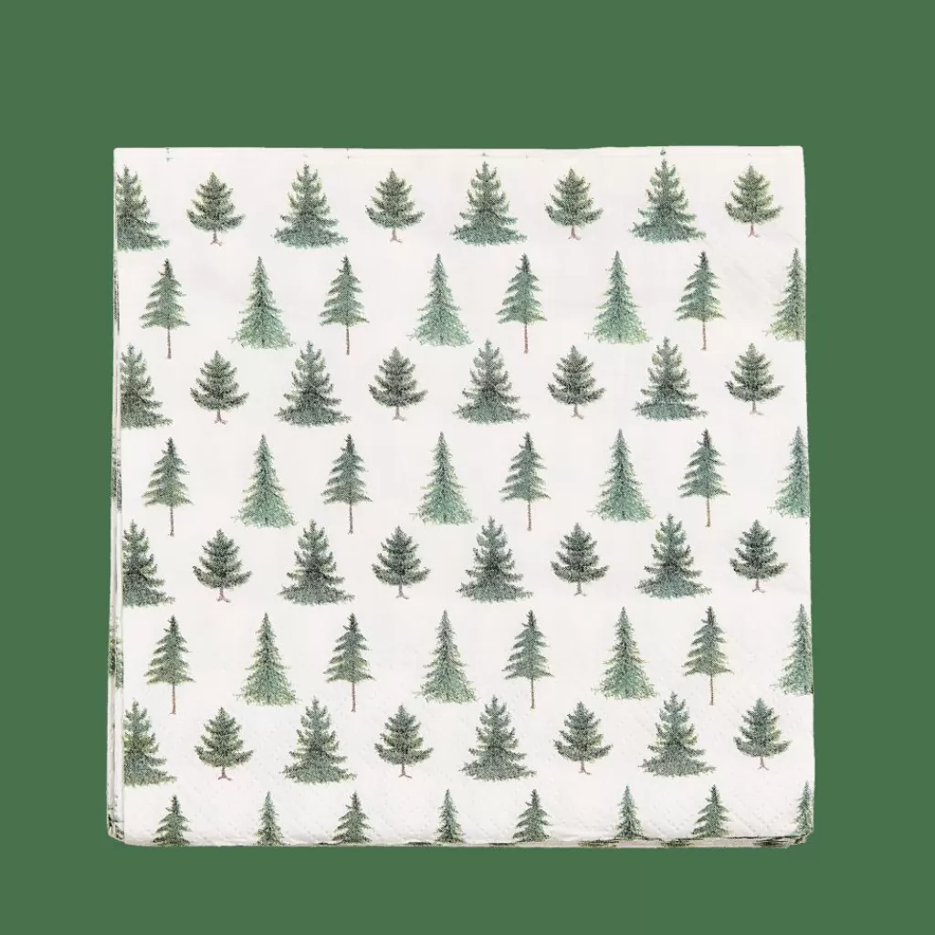 CASA CONIFER FOREST Paquete De 20 Servilletas Varios Colores