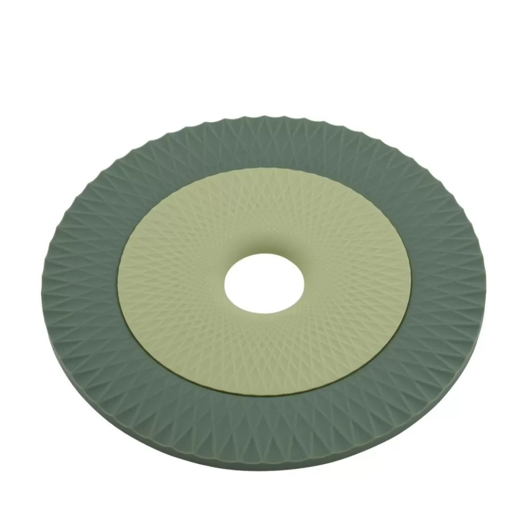 CASA CUISINO Salvamanteles Juego De 2 2 Colores Menta, Verde Oscuro