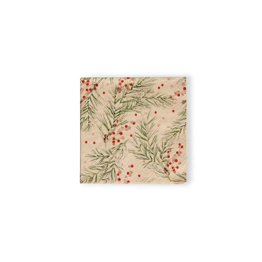 CASA ECO HOLLY Paquete De 20 Servilletas Multicolor