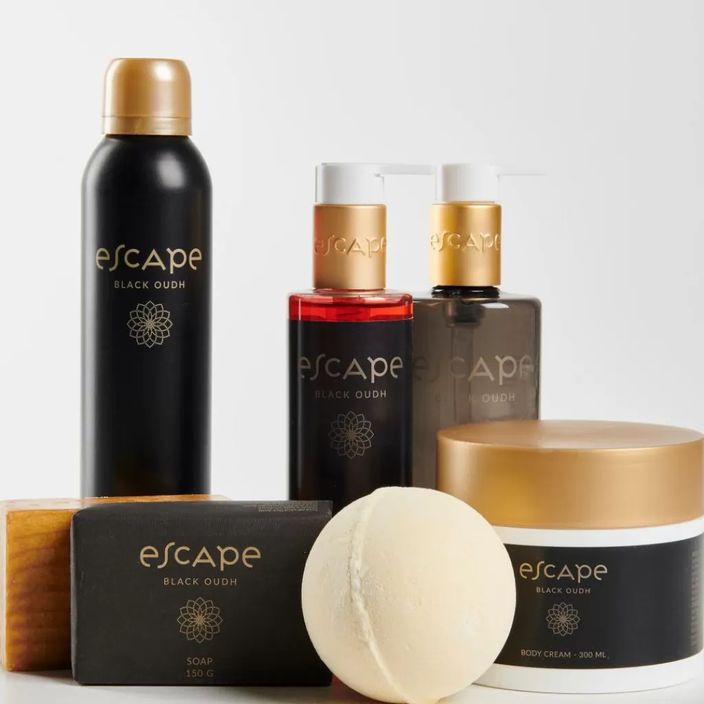 CASA ESCAPE BLACK OUDH Espuma De Ducha En Botella Negro Negro