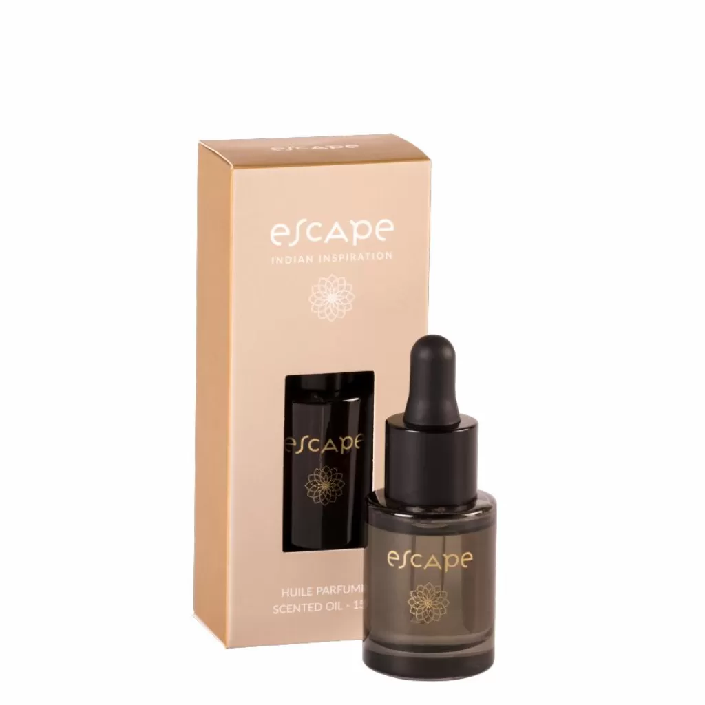 CASA ESCAPE INDIAN INSPIRATION Vela Perfumada En Vaso Negro, Cobrizo, Multicolor