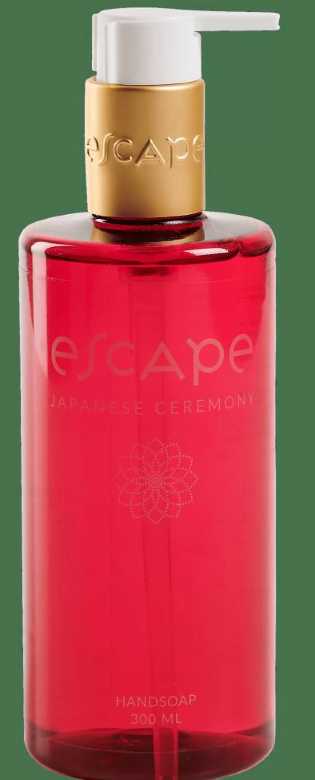 CASA ESCAPE JAPANESE CEREMONY Jabón De Mano En Dispensador Rojo