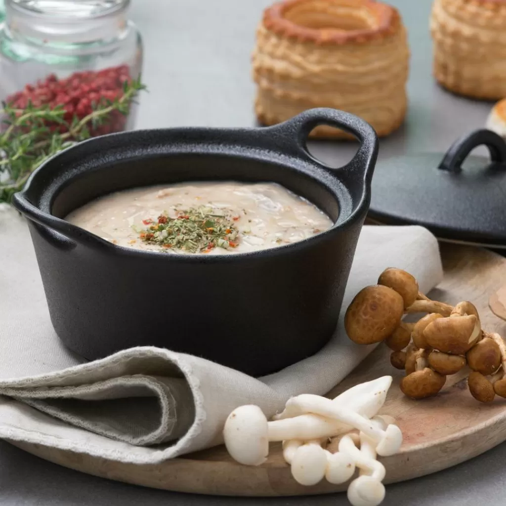 CASA FERO Cazuela Para Horno Con Tapa 40 CL Negro