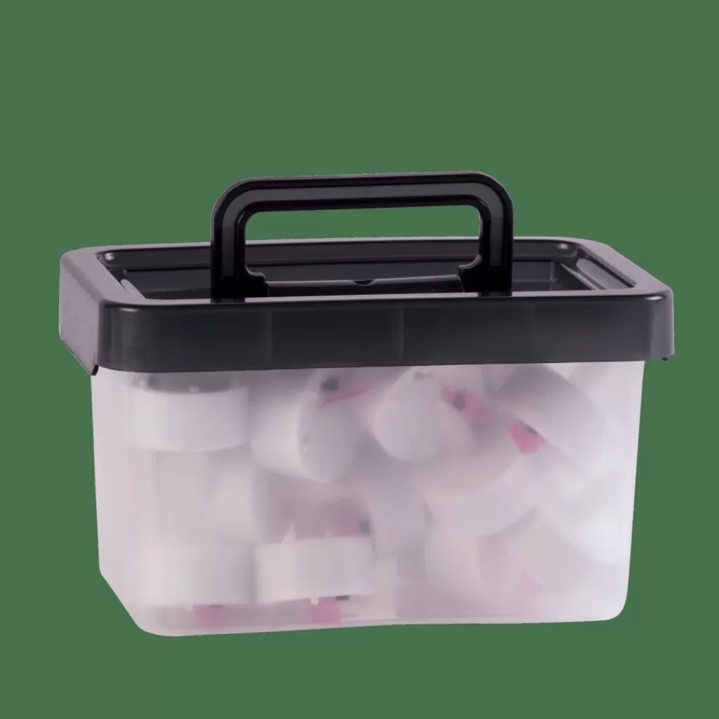 CASA FLAME Led Cabo De Vela Juego De 24 Blanco, Transparente