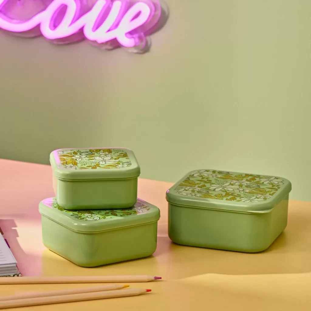 CASA FRESHMOOD Táper Juego De 3 Seafoam + Est. Loulou Color: Seafoam