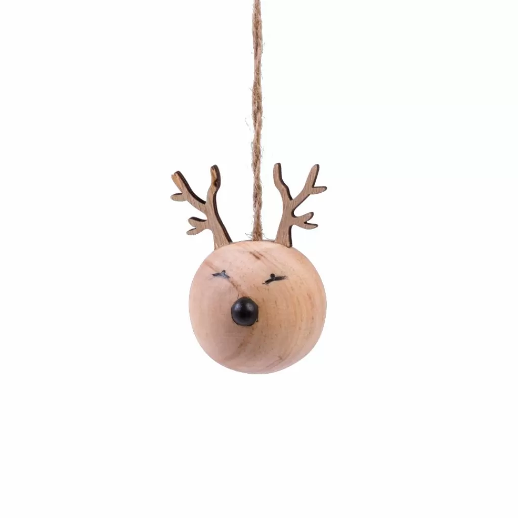 CASA HILDA Decoración Colgante Juego De 12 Natural