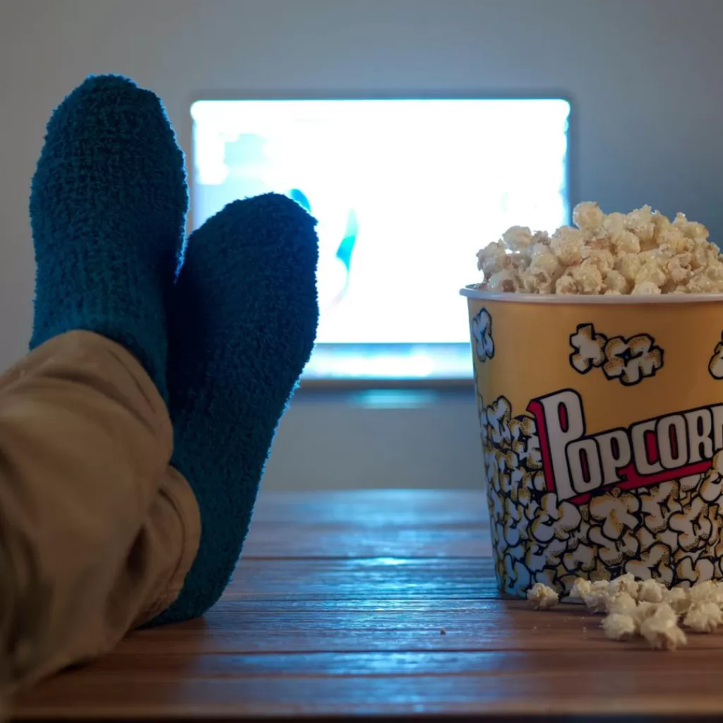 CASA POPCORN Cubo Popcorn Con Tapa Multicolor