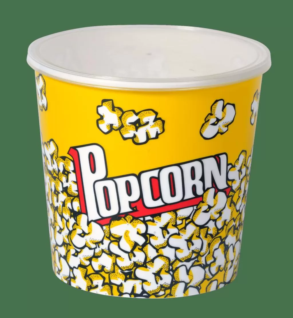 CASA POPCORN Cubo Popcorn Con Tapa Multicolor