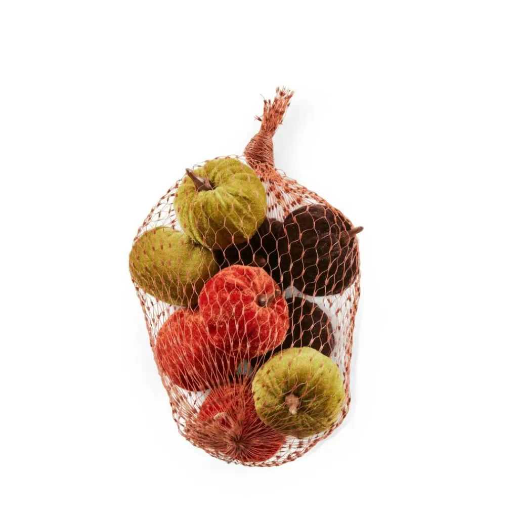 CASA VELVET Calabaza Decorativa Juego De 3 Multicolor