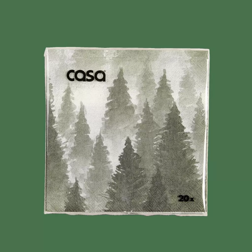 CASA WALD Paquete De 20 Servilletas Varios Colores