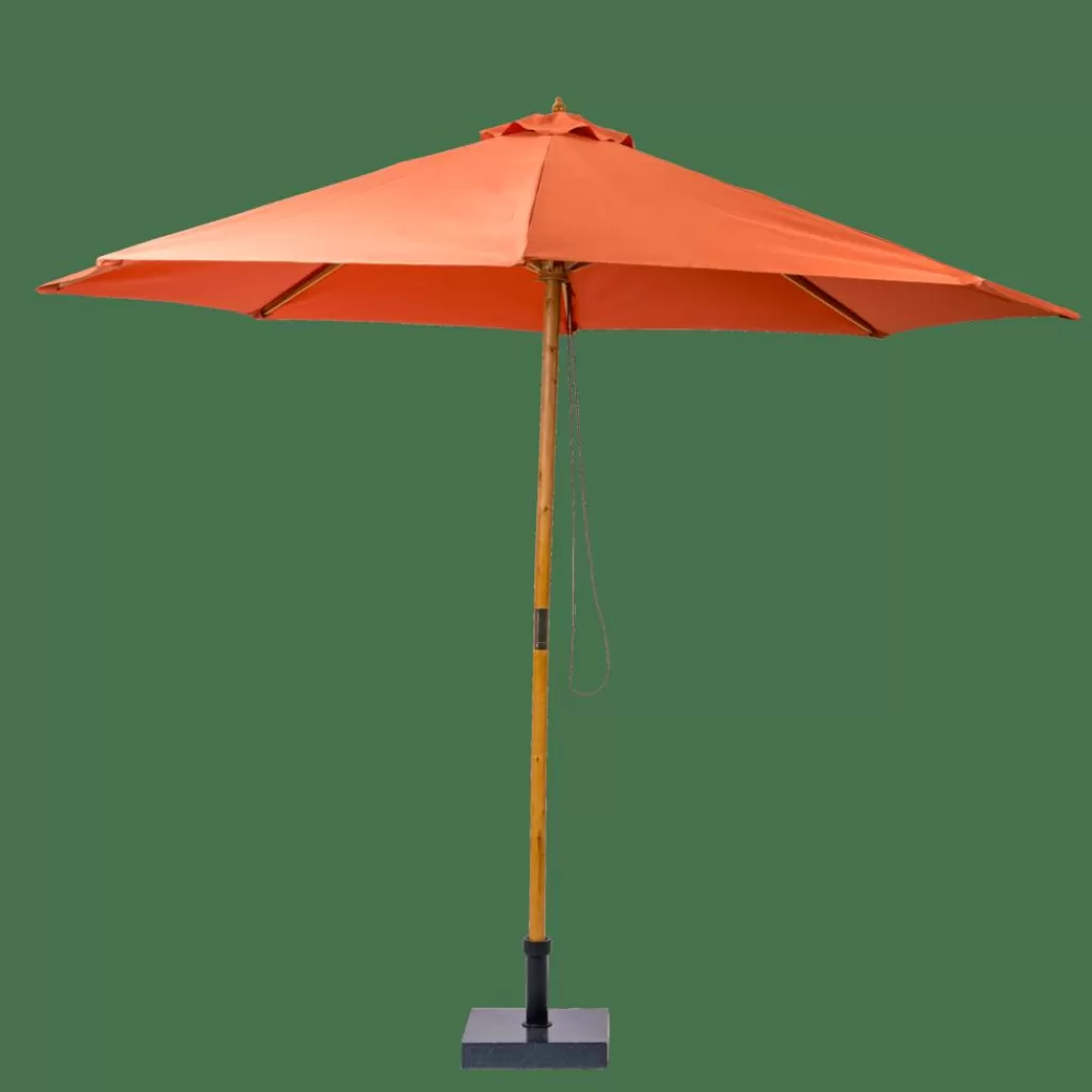CASA WOOD Parasol Sin Pie De Color óxido